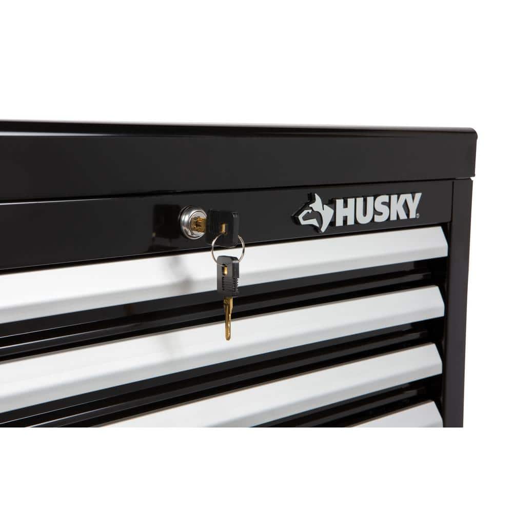 26 in. W x 12 in. D Standard Duty 4 Drawer Top Tool Chest in. Gloss Black