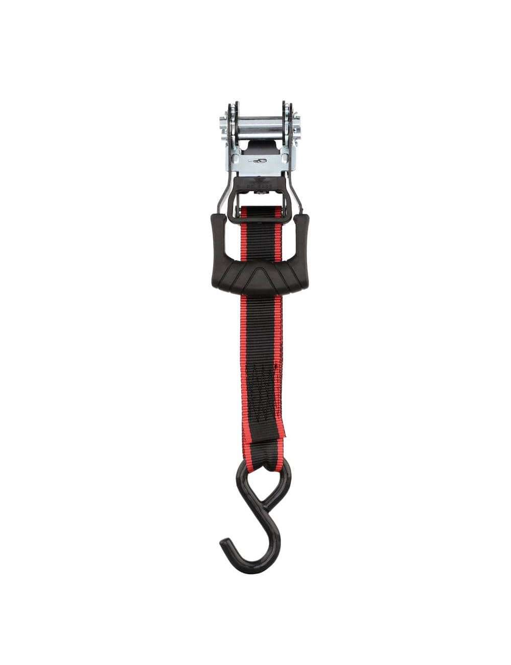 16 ft. 1.25 in. Ratchet Tie-Down Straps with S-Hook (4-Pack)