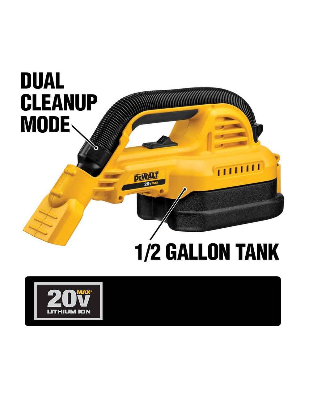 20V MAX Cordless 10 Tool Combo Kit with (2) 20V 2.0Ah Batteries, Charger, and Bag