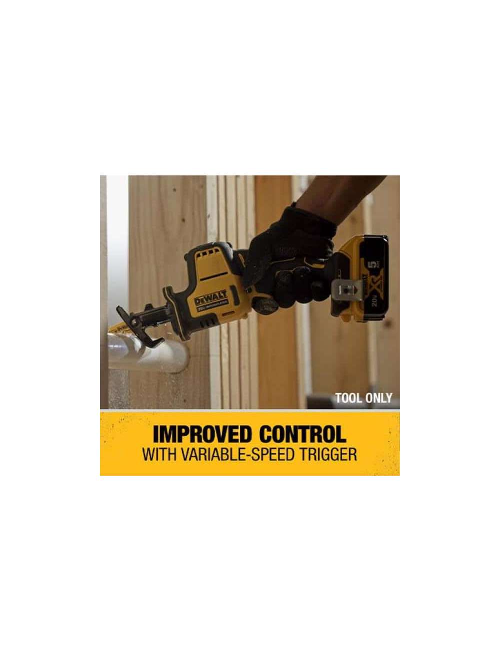 ATOMIC 20V MAX Cordless Brushless Compact Reciprocating Saw (Tool Only)