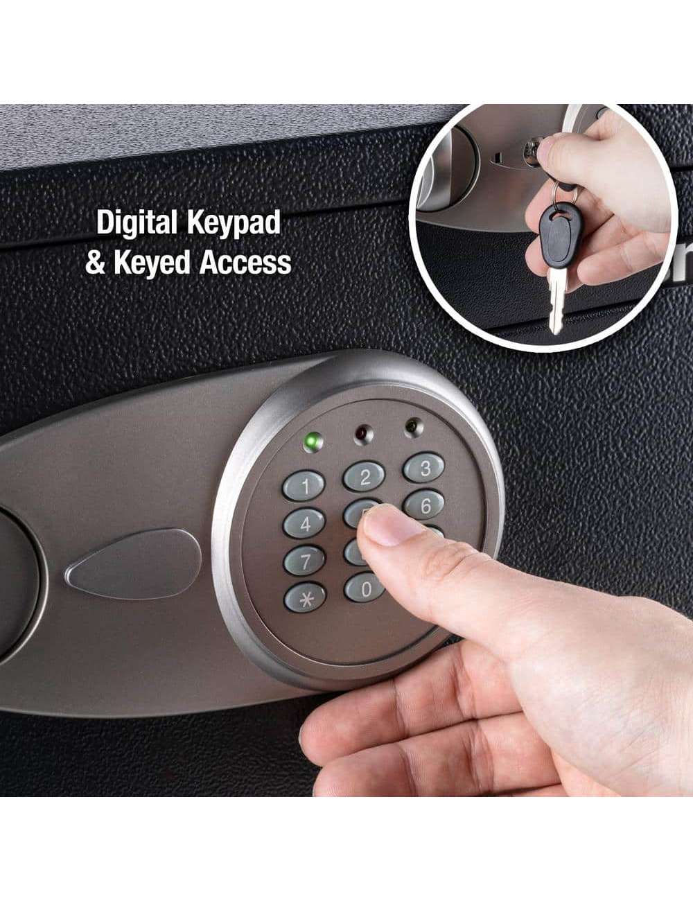 0.98 cu. ft. Safe Box with Digital Lock