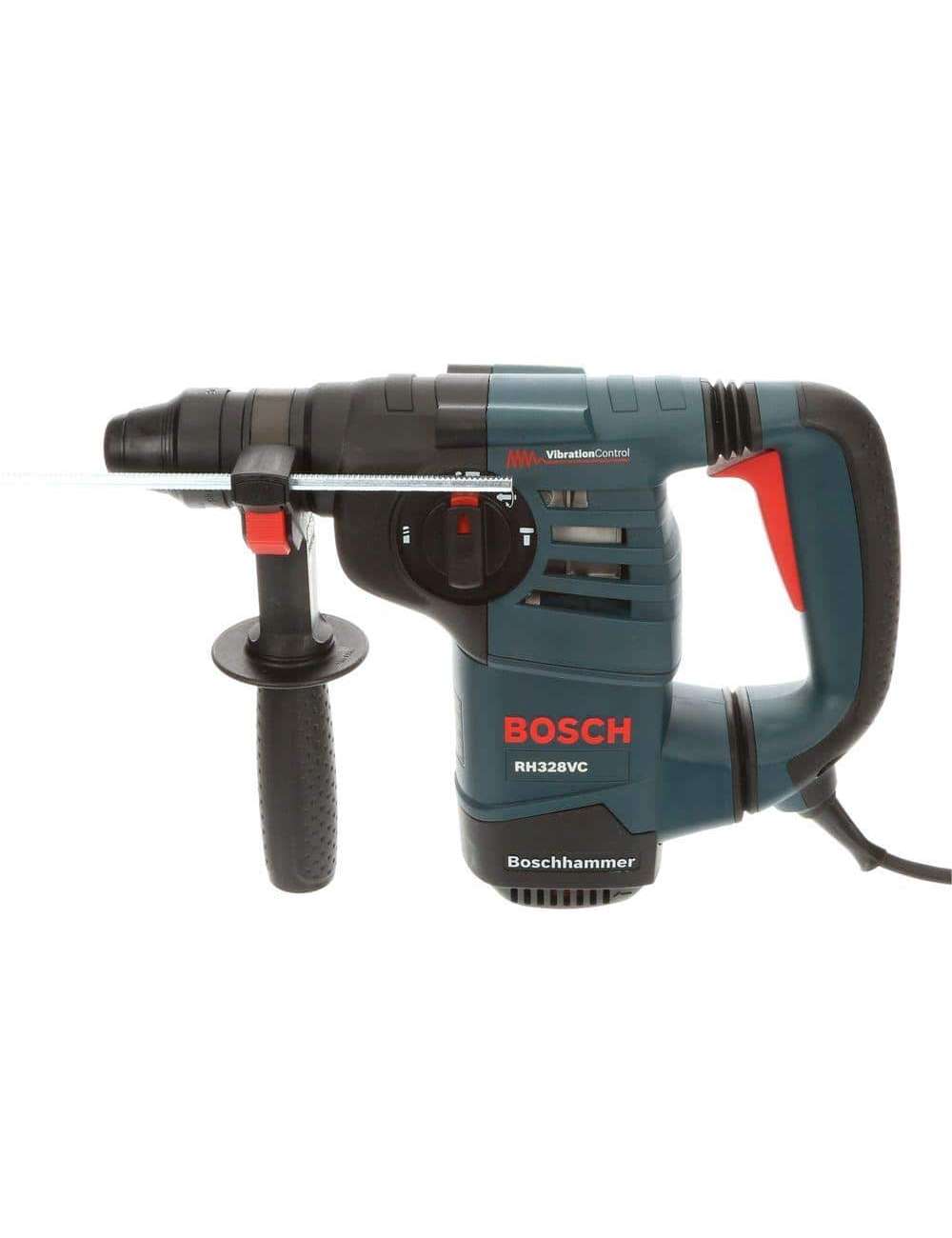 8 Amp 1-1/8 in. Corded Variable Speed SDS-Plus Concrete/Masonry Rotary Hammer Drill with Depth Gauge and Carrying Case