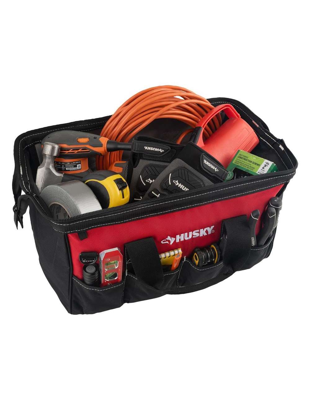 18 in. 14 Pocket Zippered Tool Bag