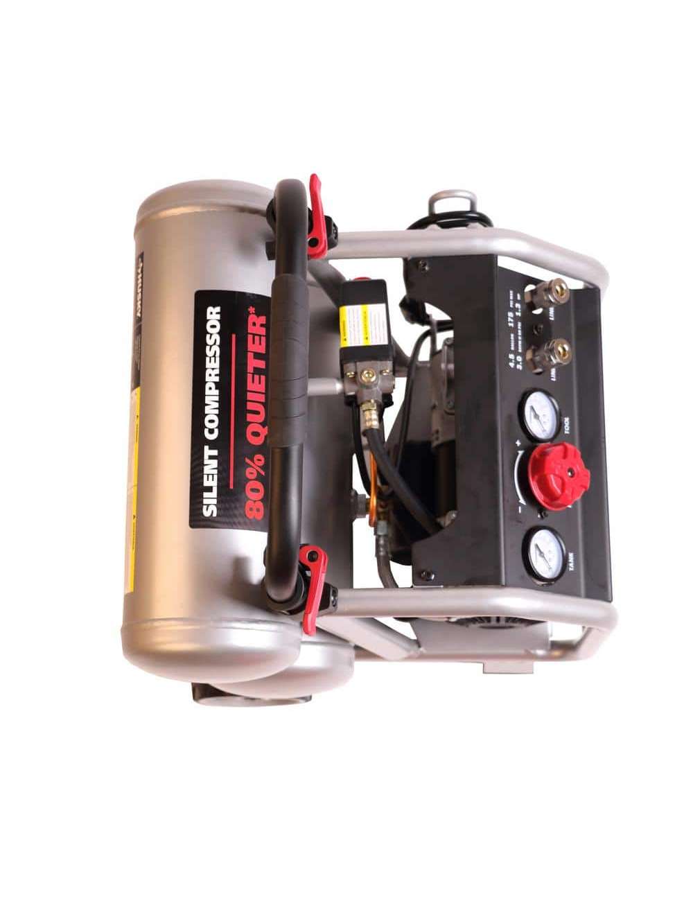 4.5 Gal. Portable Electric-Powered Silent Air Compressor