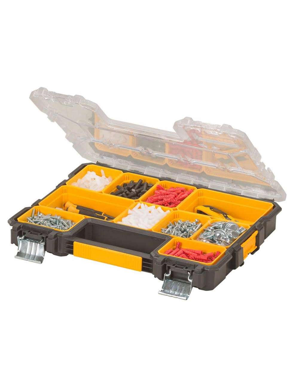10-Compartment Shallow Pro Small Parts Organizer