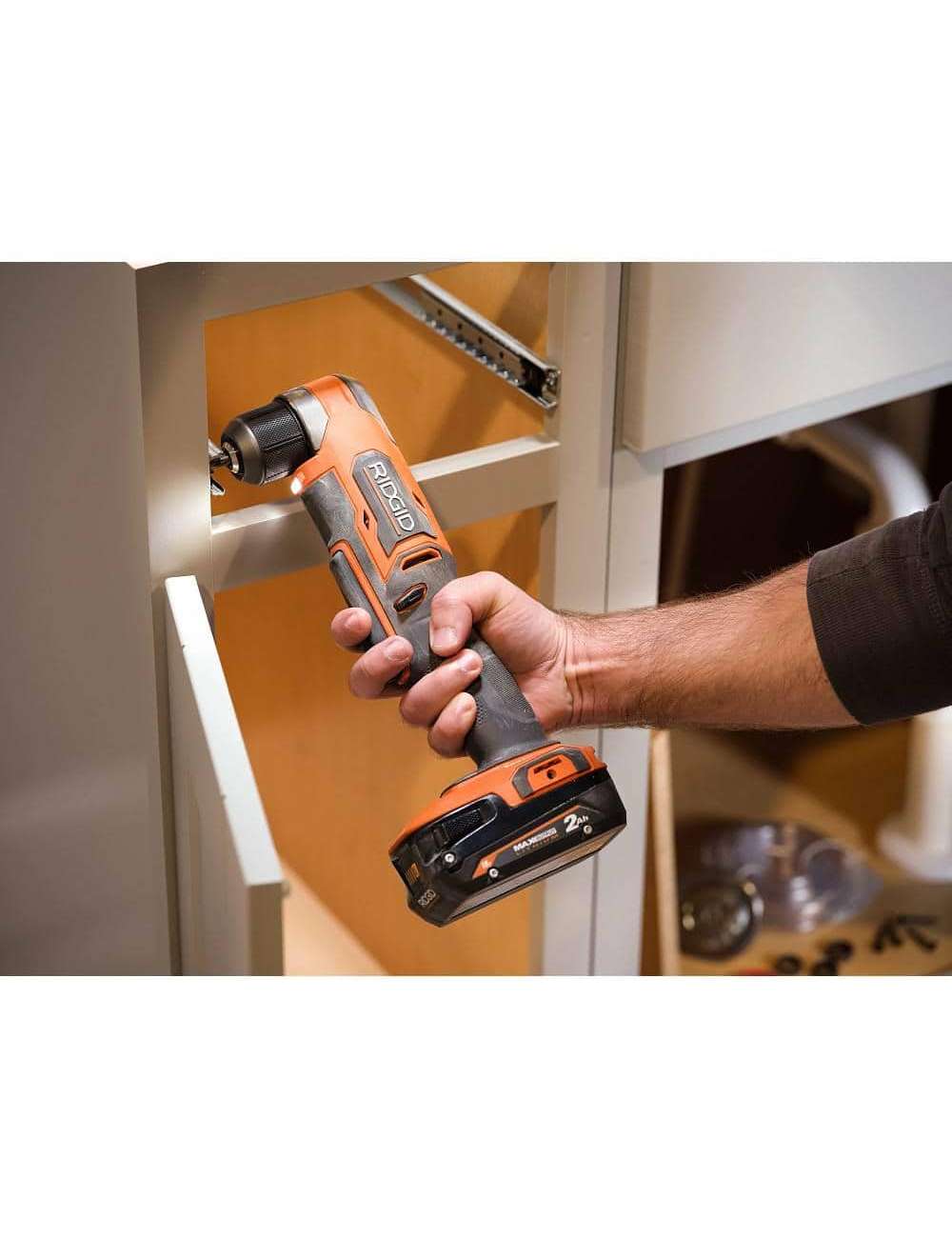18V SubCompact Brushless Cordless 3/8 in. Right Angle Drill (Tool Only)