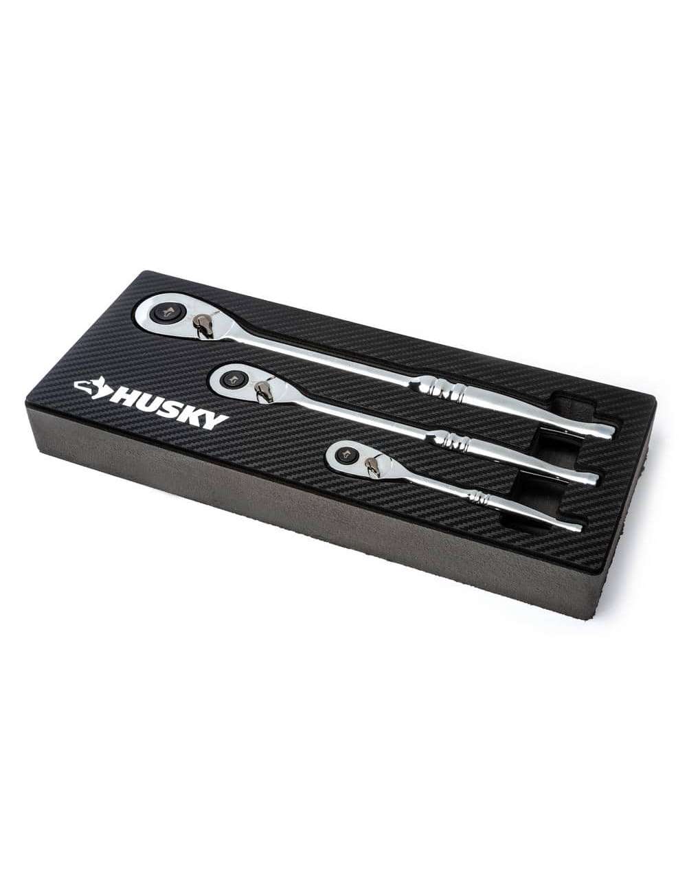 144-Position Ratchet Set with EVA Tray (3-Piece)