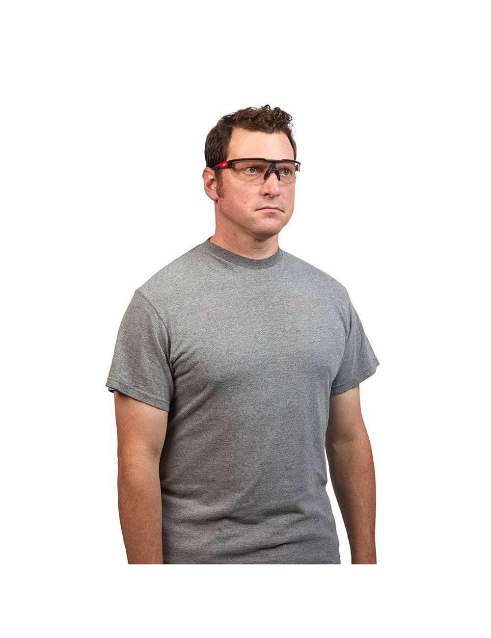 Safety Glasses with Clear Anti-Scratch Lenses (3-Pack)