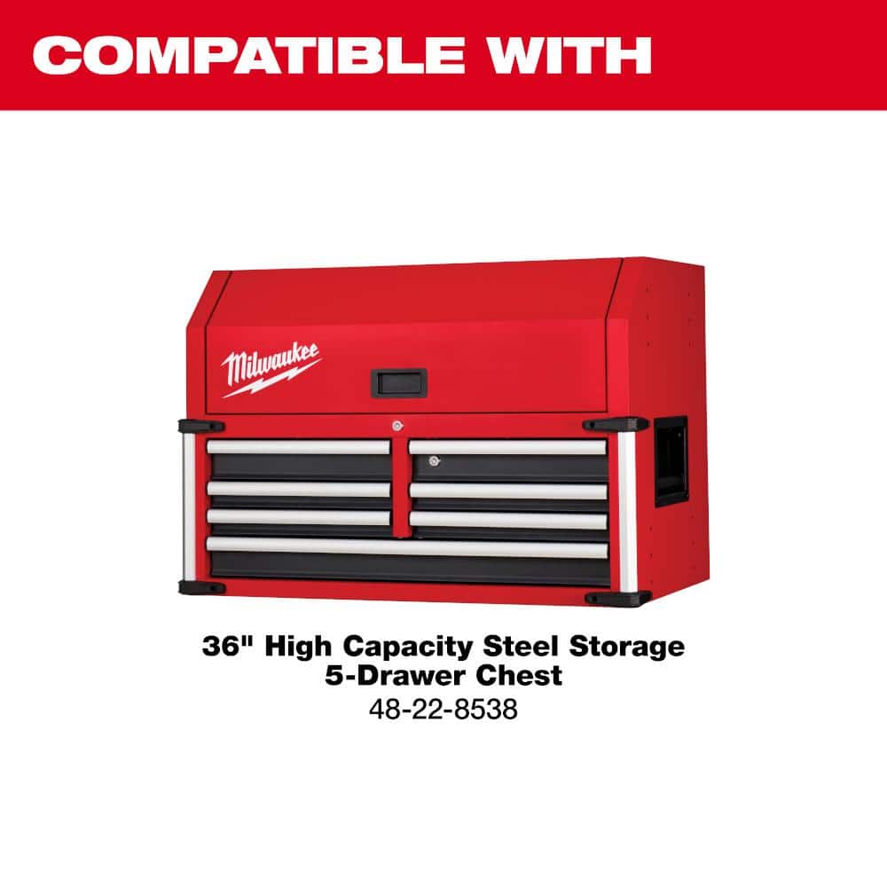 High Capacity 36 in. 5 Drawer Roller Cabinet Tool Chest