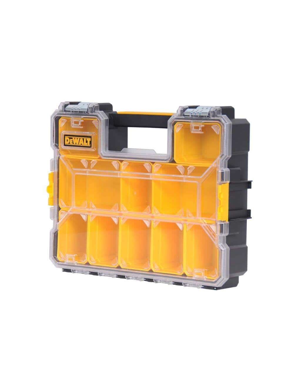 10-Compartment Shallow Pro Small Parts Organizer