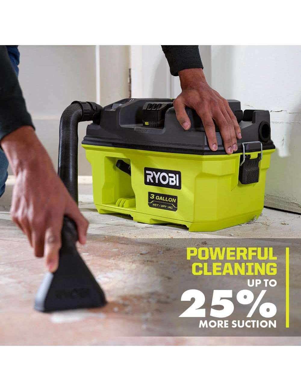 ONE+ 18V LINK Cordless 3 Gal. Wet/Dry Vacuum (Tool Only)