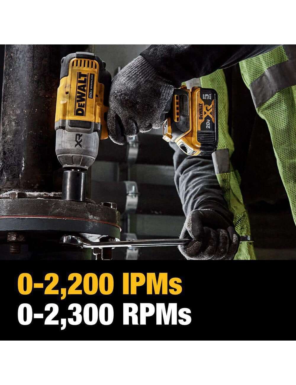 20V MAX Lithium-Ion Cordless 1/2 in. Impact Wrench Kit