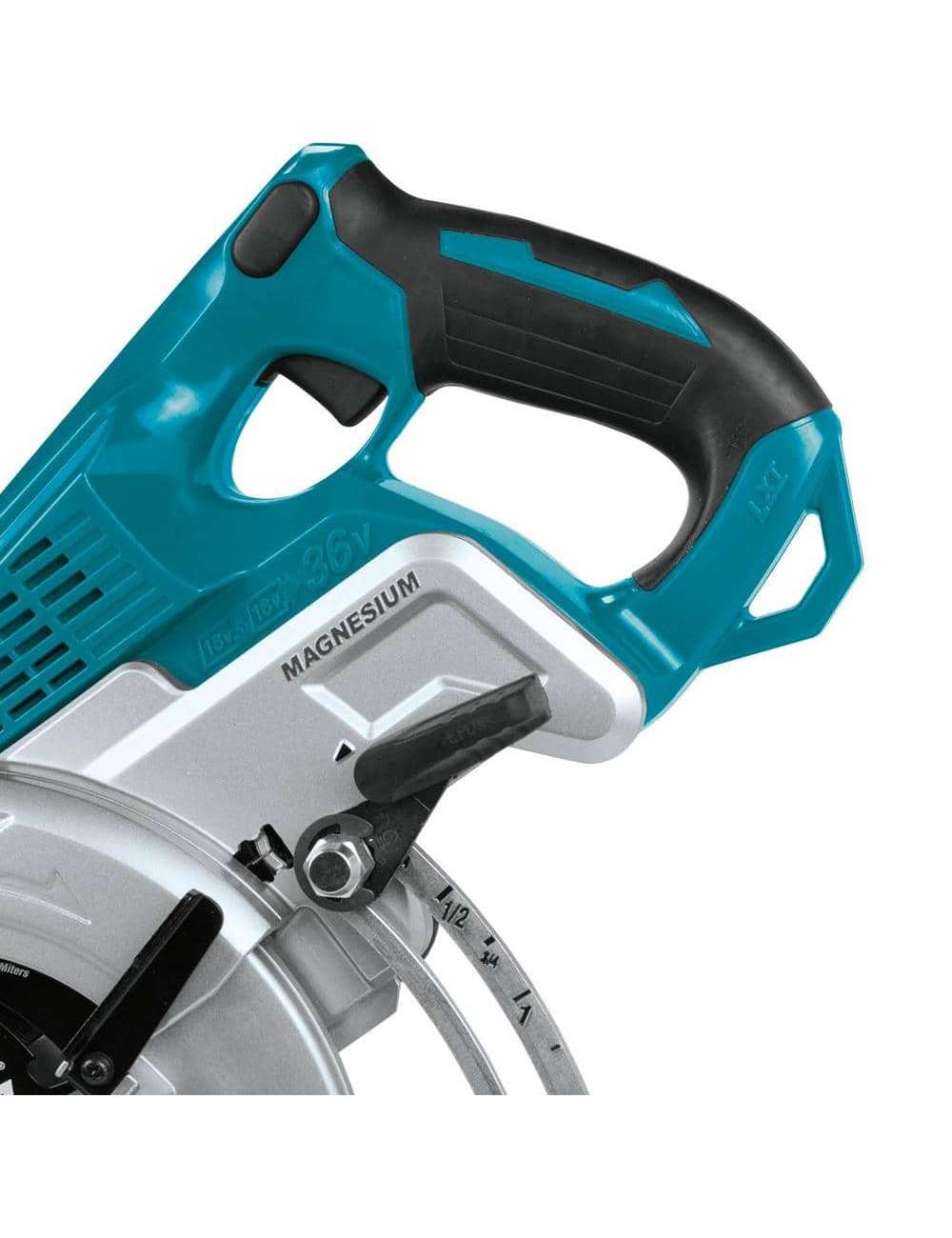 18V X2 LXT Lithium-Ion (36V) Brushless Cordless Rear Handle 7-1/4 in. Circular Saw w/BONUS 5.0Ah Battery 2 Pack