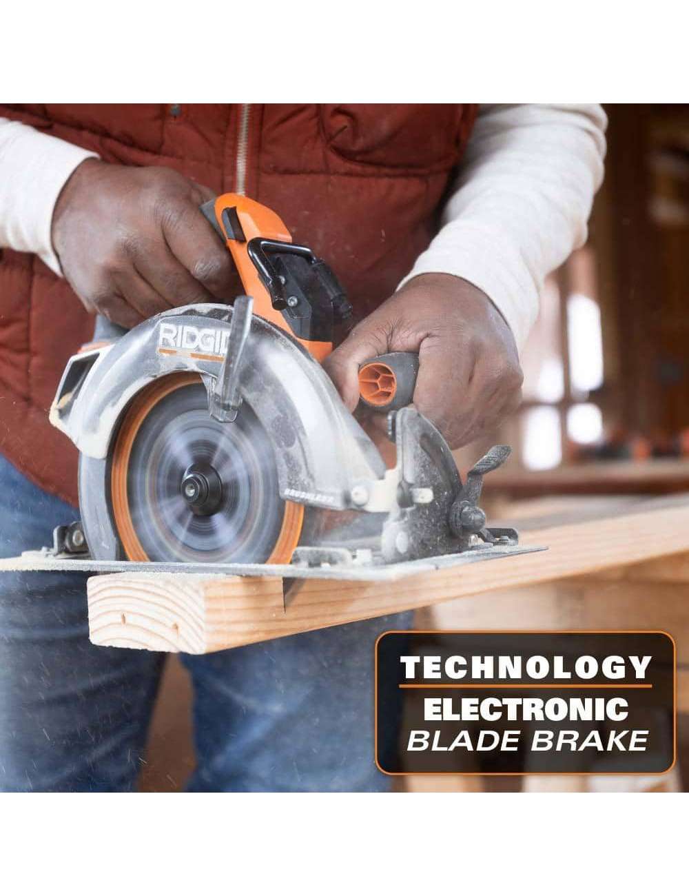 18V Brushless Cordless 7-1/4 in. Circular Saw (Tool Only)