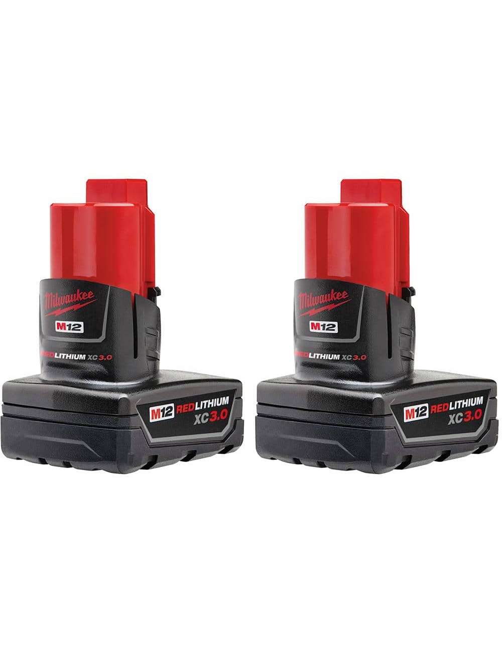 M12 12-Volt Lithium-Ion XC Extended Capacity 3.0 Ah Battery Pack (4-Pack)