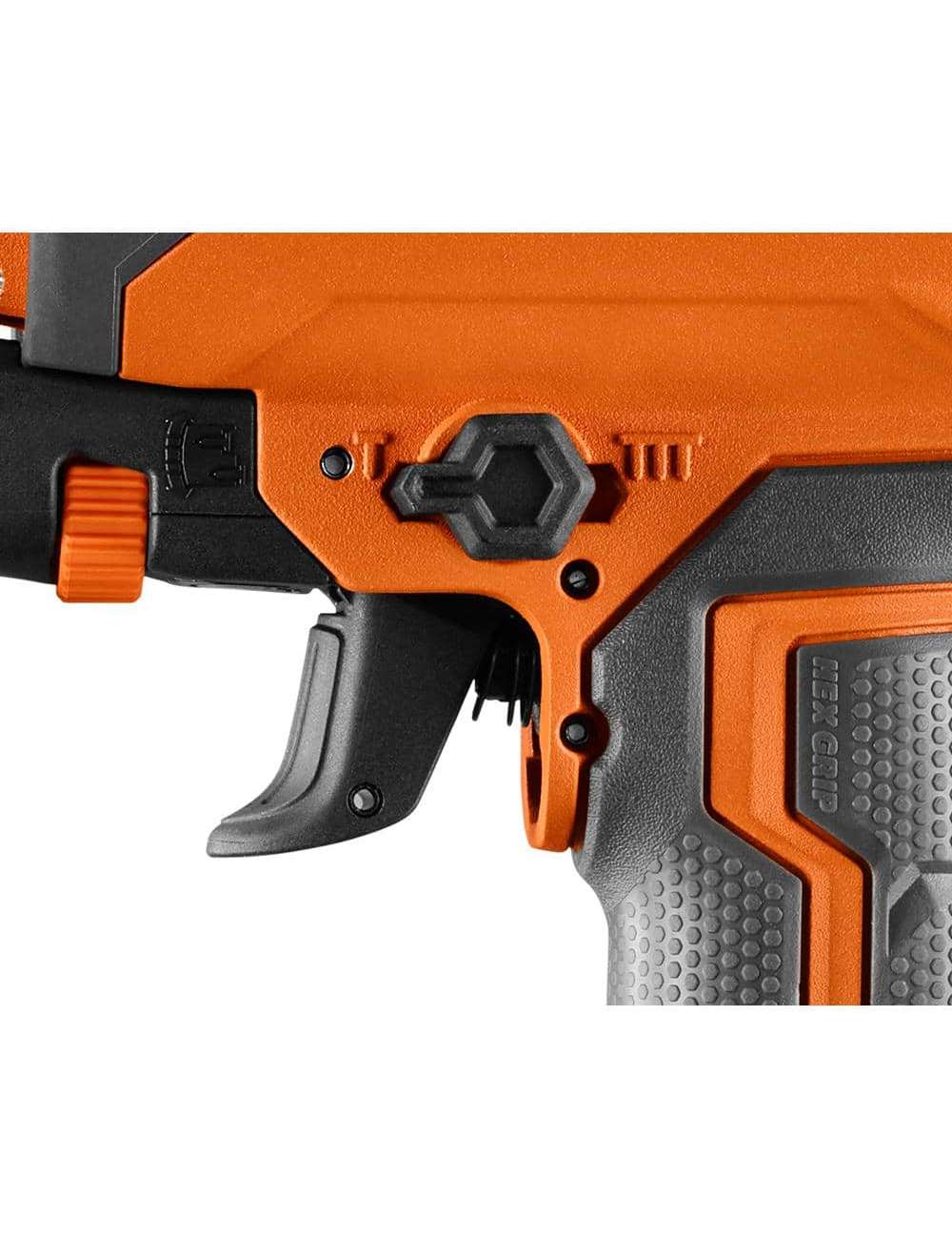 Pneumatic 18-Gauge 2-1/8 in. Brad Nailer with CLEAN DRIVE Technology, Tool Bag, and Sample Nails