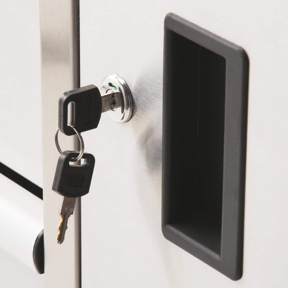 72 in. W x 18 in. D Heavy Duty 8 Drawer 1 Door Mobile Workbench Tool Chest with Solid Wood Top in. Stainless Steel