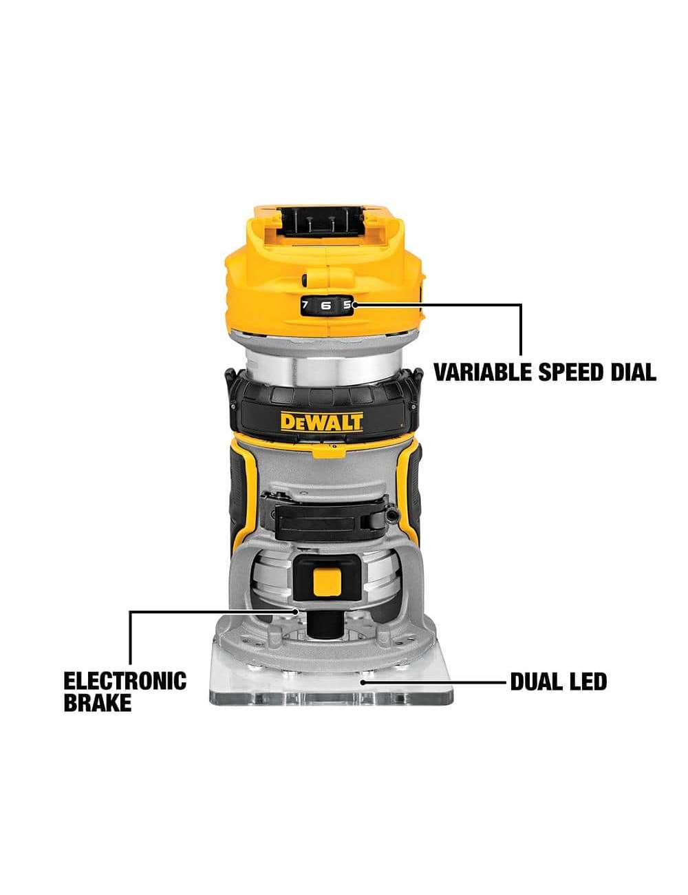 20V MAX XR Hammer Drill and ATOMIC Impact Driver Cordless Combo Kit (2-Tool) and Compact Router with (2) 4Ah Batteries