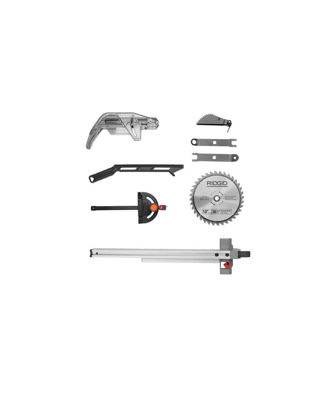 15 Amp 10 in. Portable Jobsite Table Saw (No Stand)