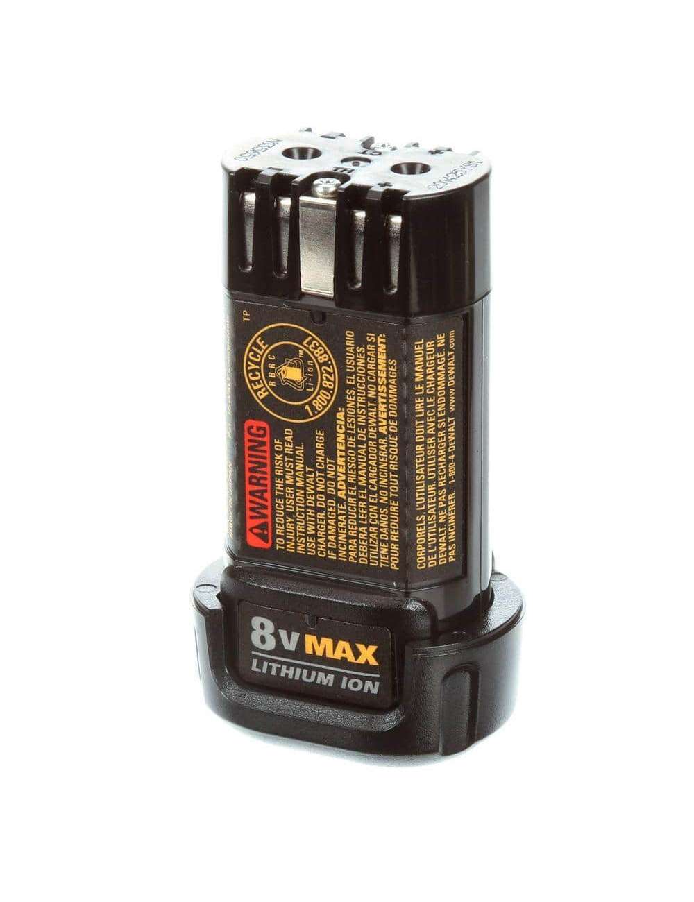 8V MAX Cordless Gyroscopic Screwdriver with Adjustable Handle, (2) 1.0Ah Batteries, Charger, and Bag