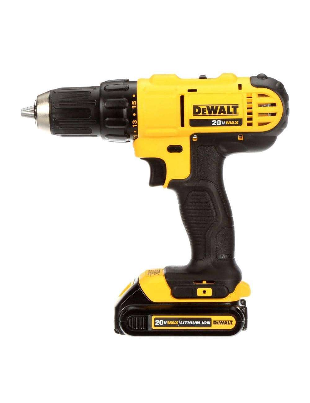 20V MAX Cordless 1/2 in. Drill/Driver, (2) 20V 1.3Ah Batteries, Charger and Bag