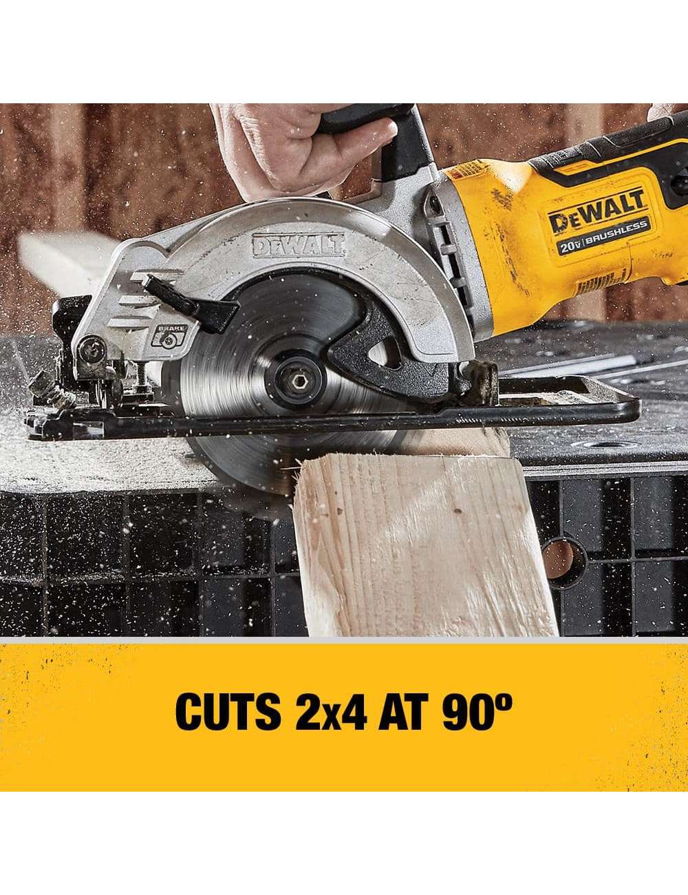 ATOMIC 20V MAX Cordless Brushless 4-1/2 in. Circular Saw (Tool Only)