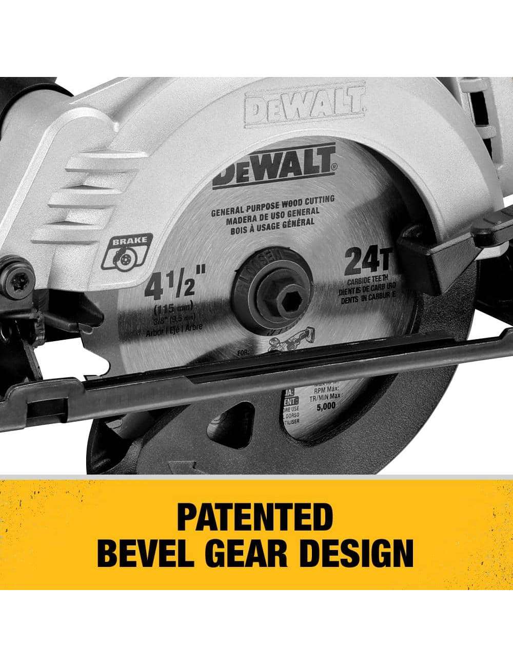 ATOMIC 20V MAX Cordless Brushless 4-1/2 in. Circular Saw (Tool Only)