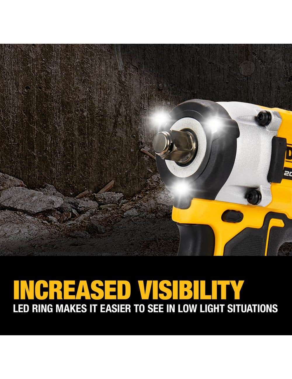 ATOMIC 20V MAX Cordless Brushless 1/2 in. Variable Speed Impact Wrench (Tool Only)