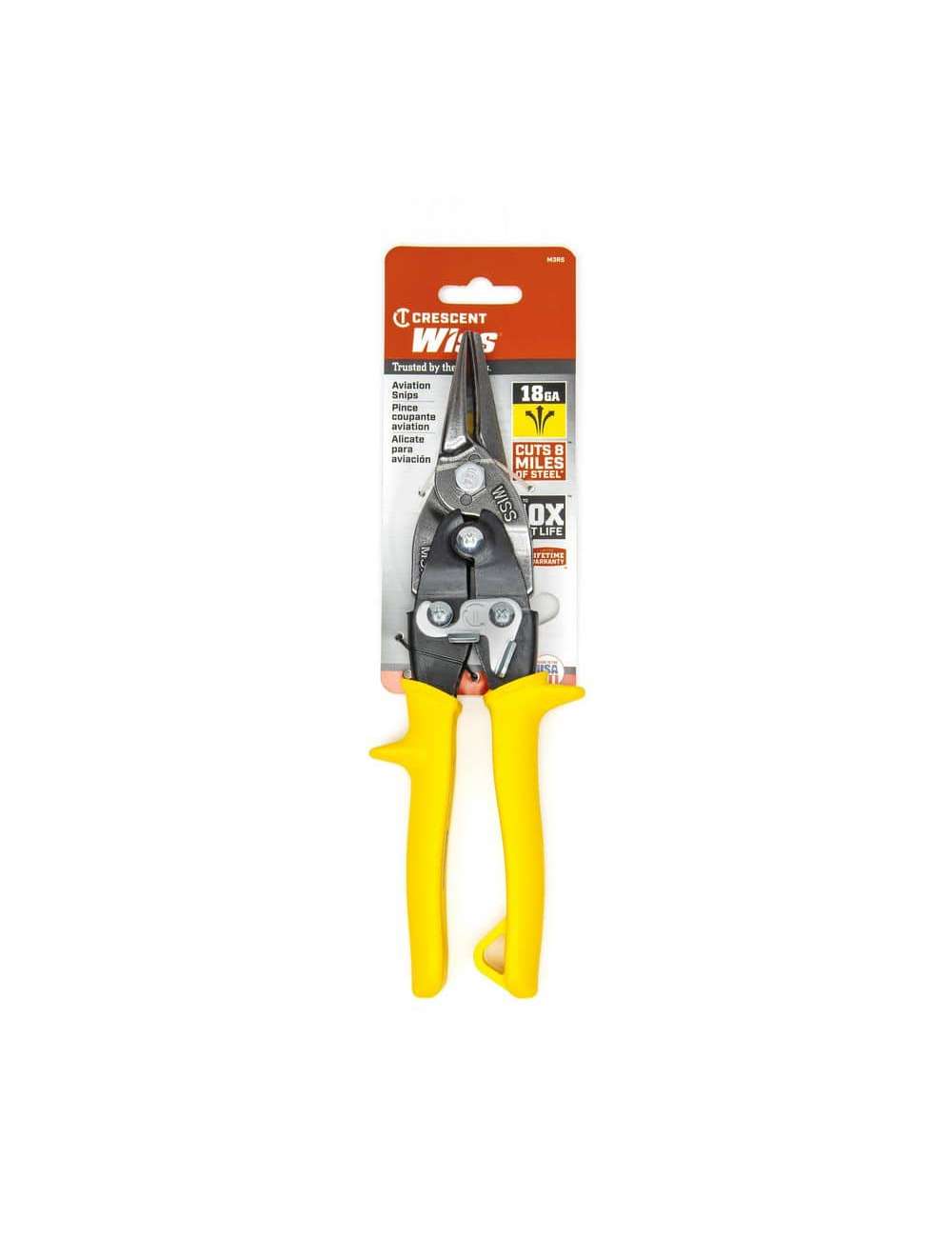 9-3/4 in. Compound Action Straight, Left, and Right Cut Aviation Snips