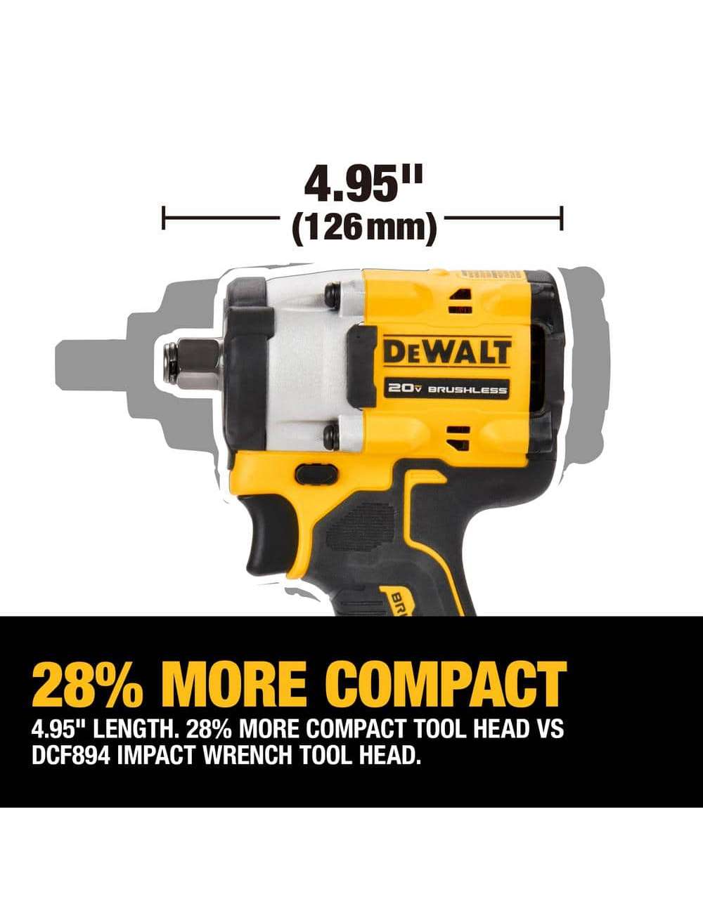 ATOMIC 20V MAX Cordless Brushless 1/2 in. Variable Speed Impact Wrench (Tool Only)