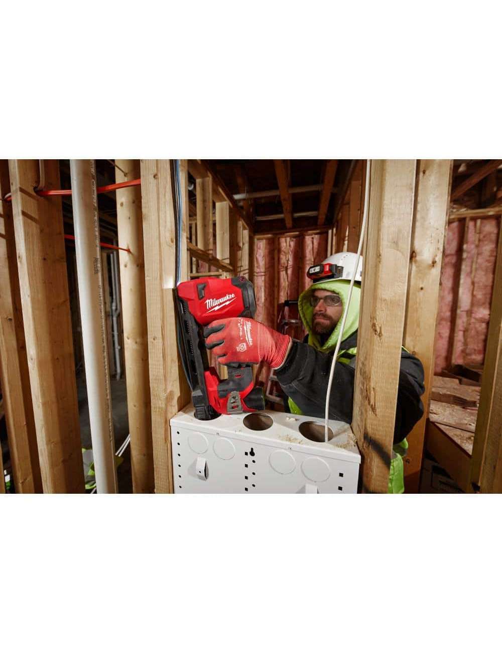 M12 12-Volt Lithium-Ion Cordless Cable Stapler (Tool-Only)