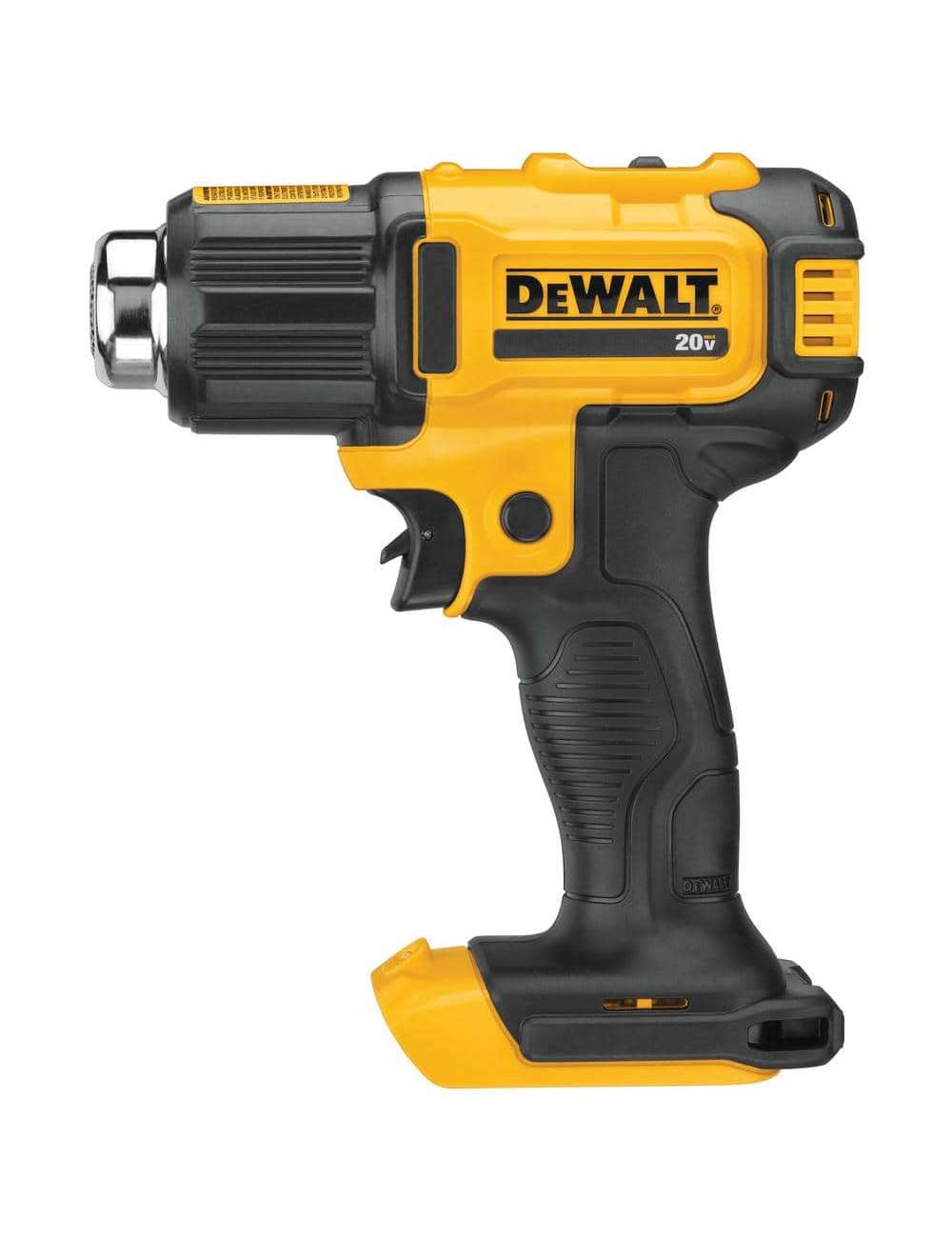 20V MAX Cordless Compact Heat Gun with Flat and Hook Nozzle Attachments