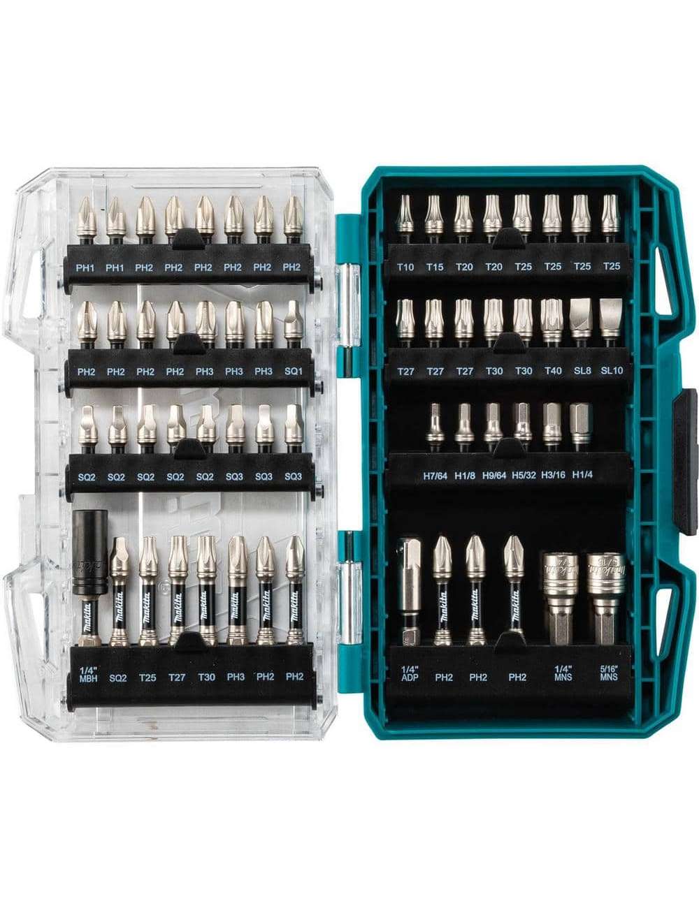 IMPACT XPS Alloy Steel Impact Rated Screwdriver Drill Bit Set (60-Piece)