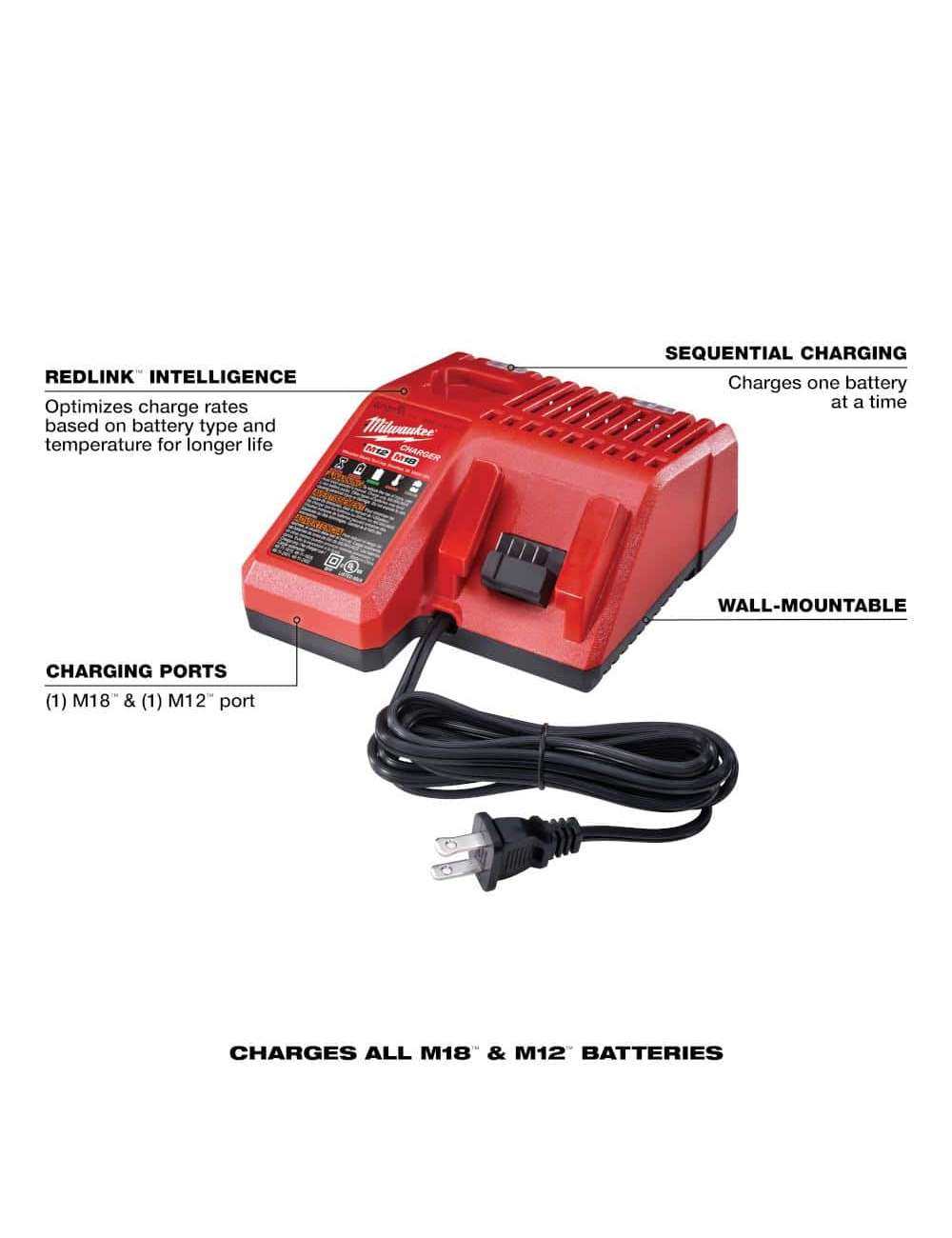 M18 18-Volt Lithium-Ion XC Starter Kit with One 5.0Ah Battery and Charger