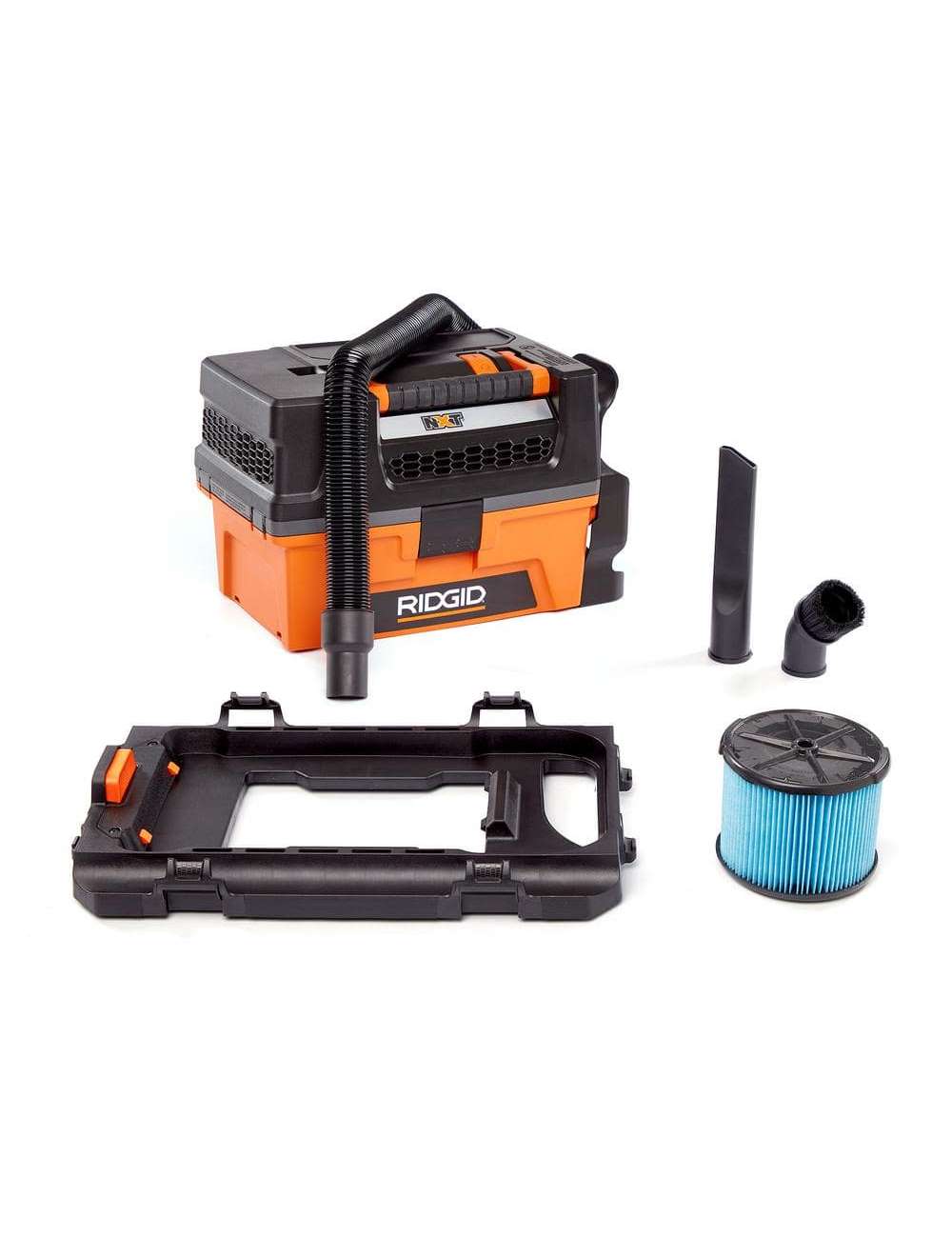 3 Gallon 5.0 Peak HP NXT Wet/Dry Shop Vacuum with Filter, Expandable Locking Hose, Accessories and Pro Gear Attachment