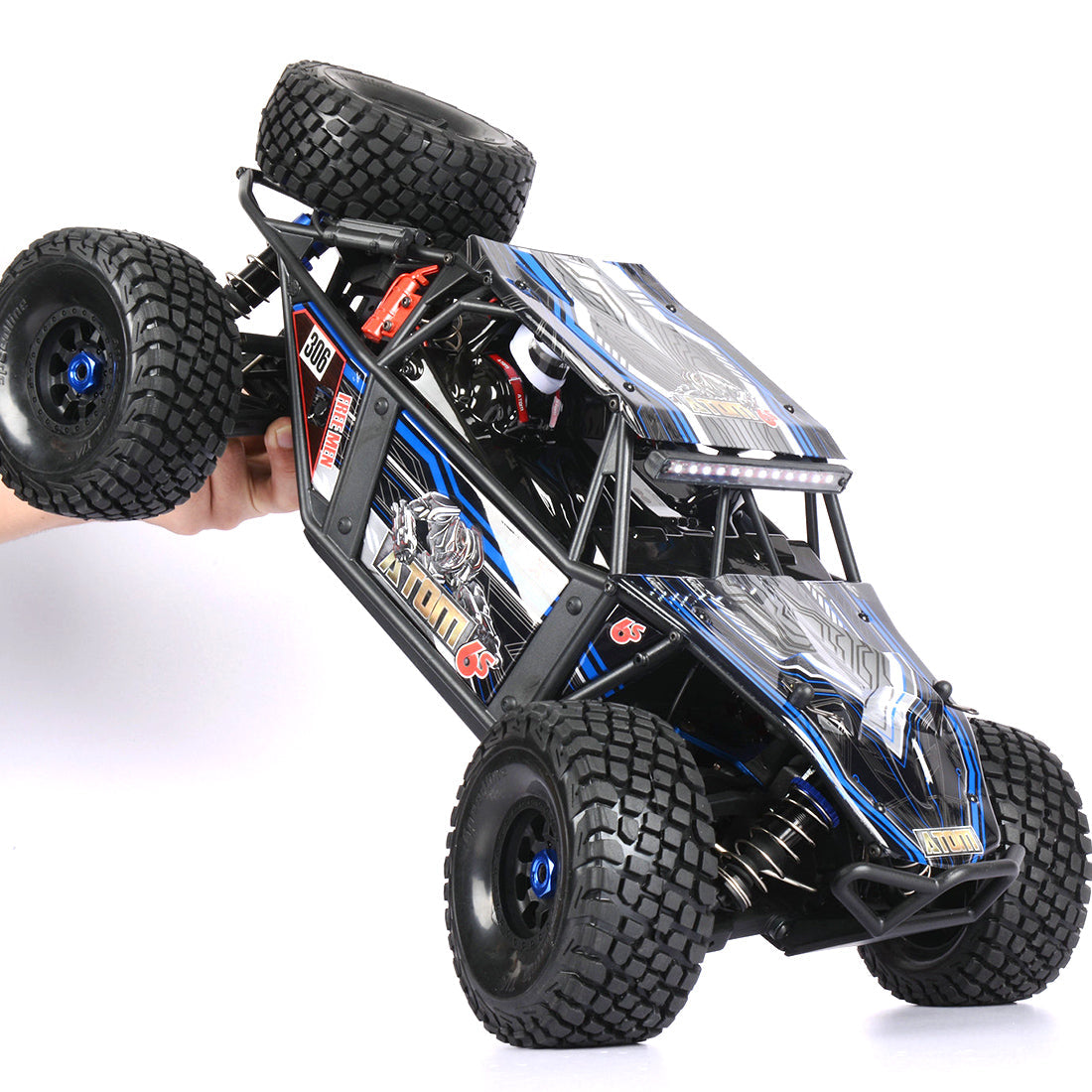 FS Racing 33675P 1/ 8 2.4G 4WD 95+KM/H Brushless RC Car Desert Buggy High Speed Off-road Vehicle