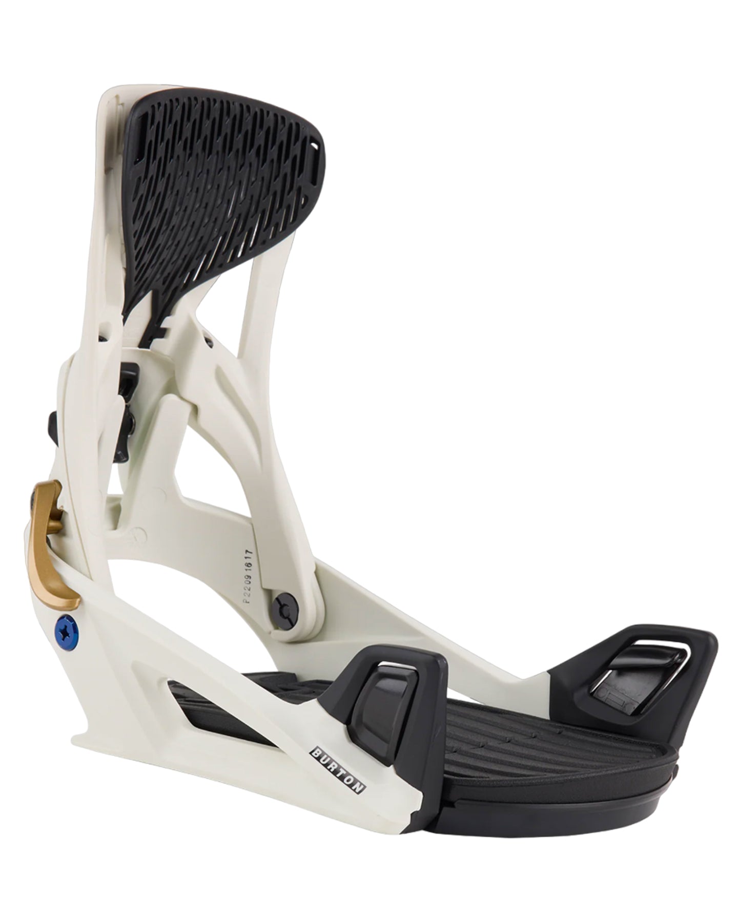 Burton Men's Step On® Genesis Re:Flex Snowboard Bindings - White / Gold - 2024