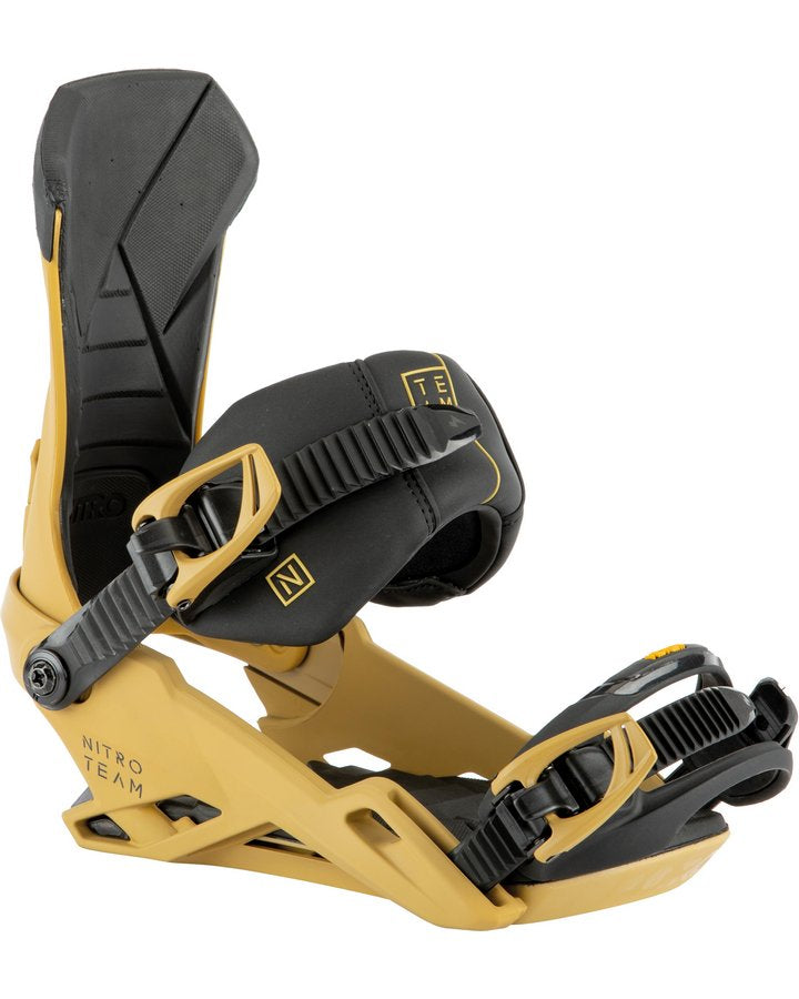 Nitro Team Snowboard Bindings - Clay - 2022 (M)