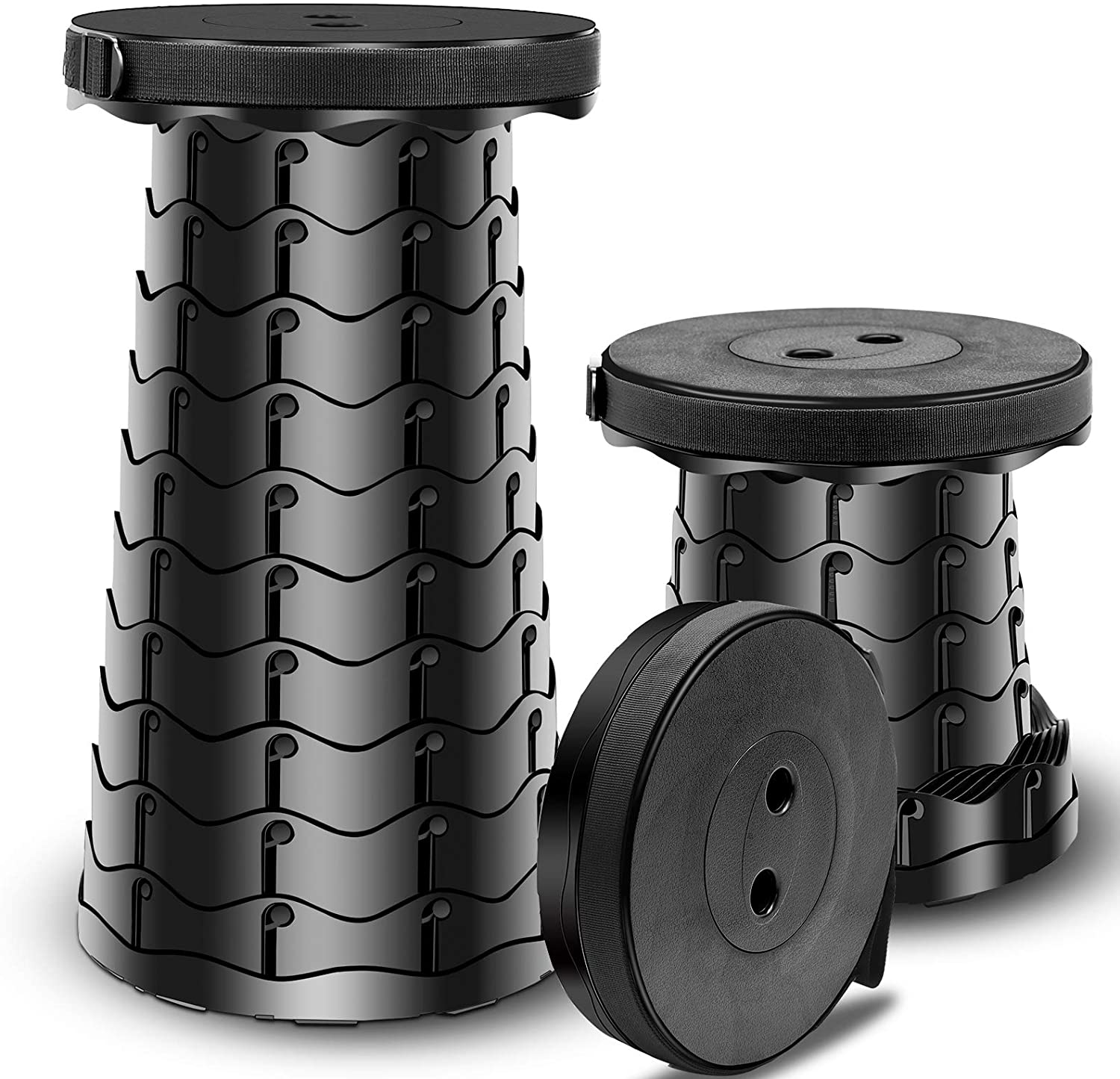 2021 Upgraded Retractable Folding Stool