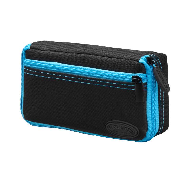 Casemaster Plazma Dart Case Black with Blue Trim