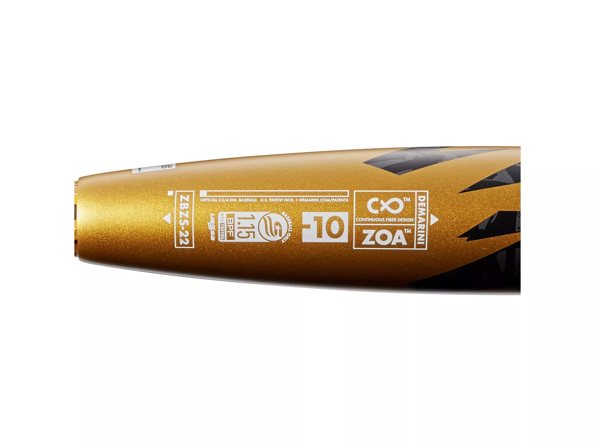🔥DeMarini Zoa 2¾'' USSSA Bat 2023 (-10)