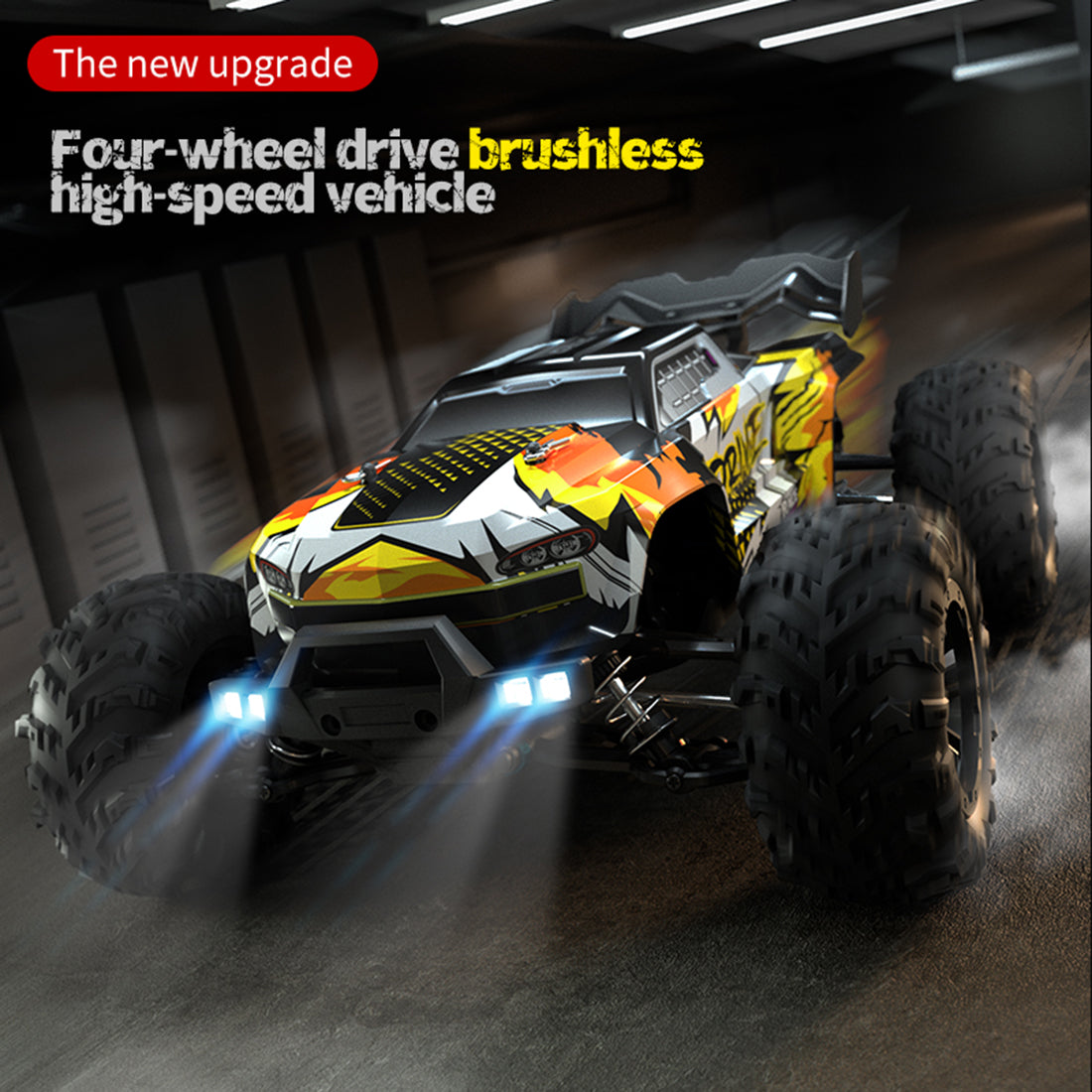 SUCHIYU 1/16 4WD 70+KM/H 2.4G RC Electric Brushless All-terrain Off-road Monster Truck Vehicle Toys Gifts