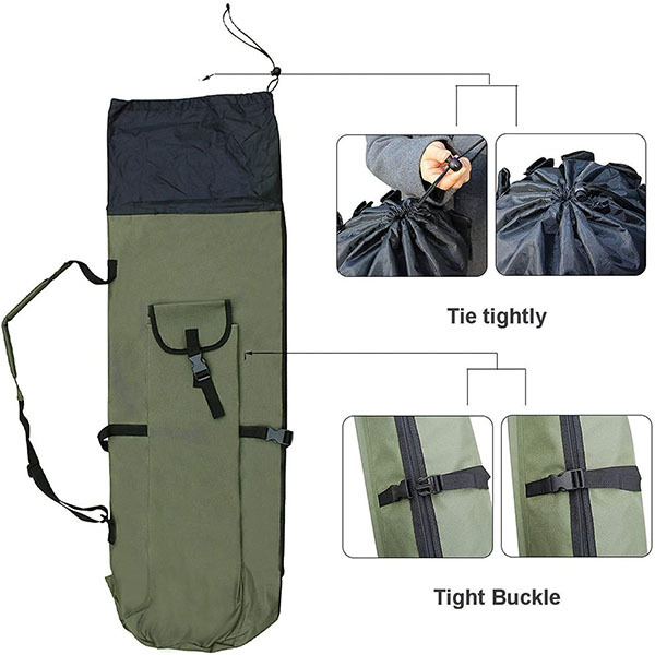 Portable Fishing Rod & Tackle Bag