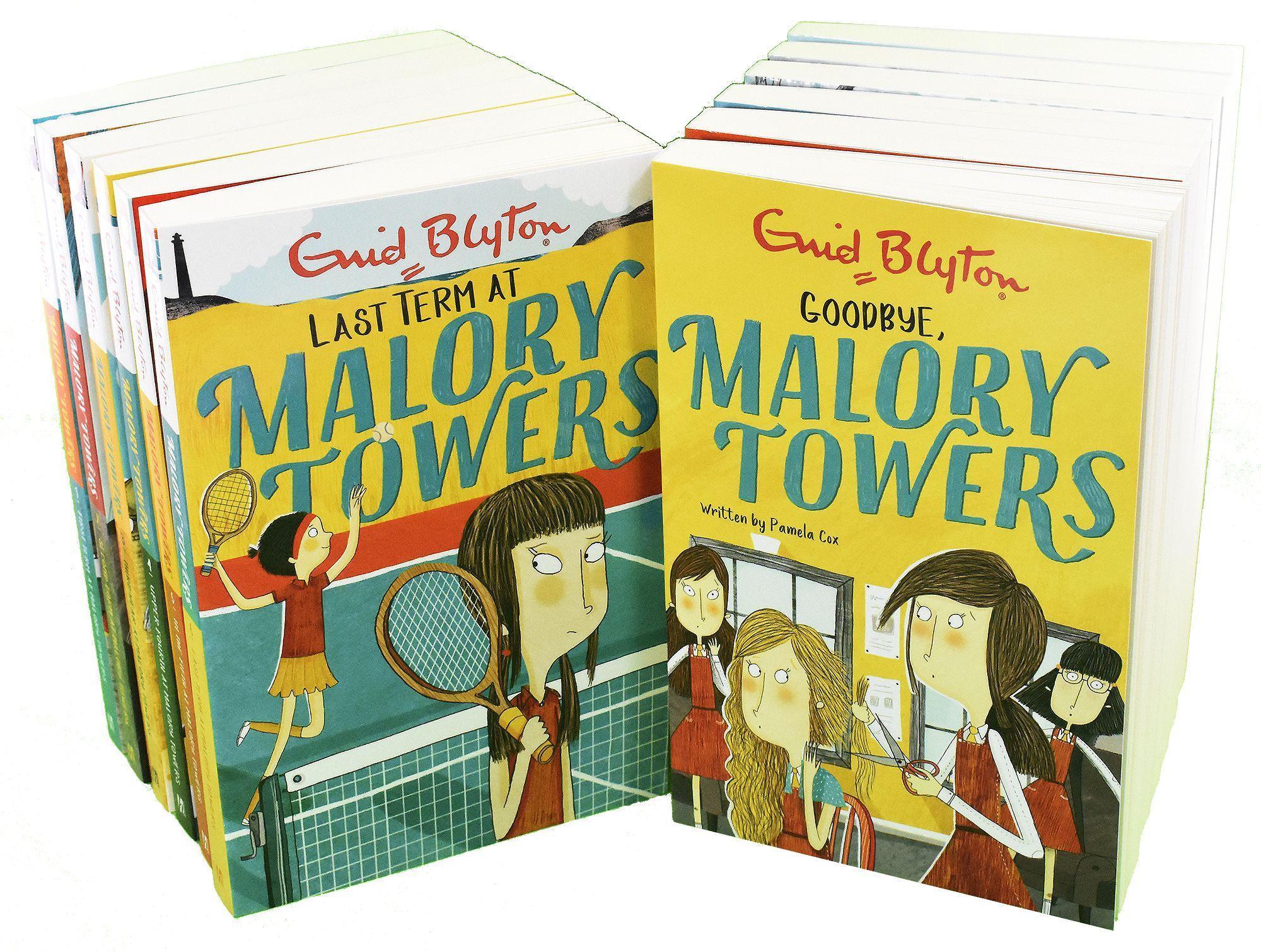 Malory Towers 12 Book Collection Set By Enid Blyton - Ages 9-14 - Paperback