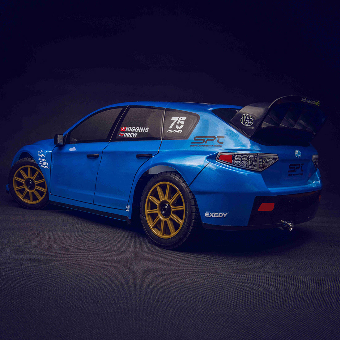 KING MOTOR KM-RX 1/7 4WD RC Car Brushless Waterproof Electric Remote Control Rally Car