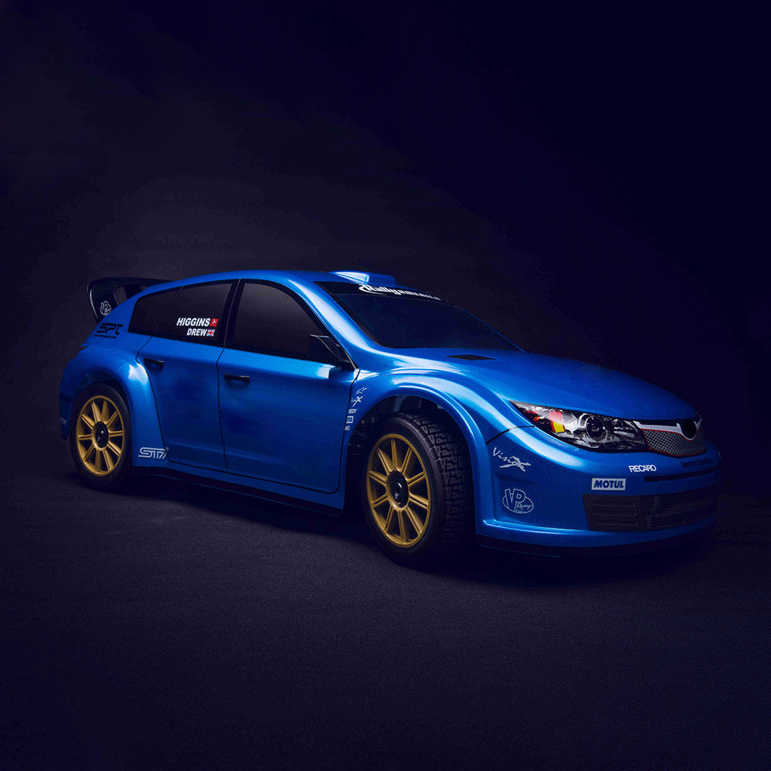 KING MOTOR KM-RX 1/7 4WD RC Car Brushless Waterproof Electric Remote Control Rally Car