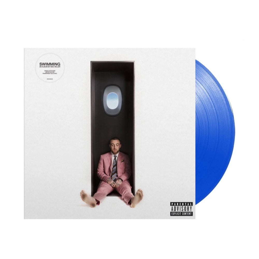 Mac Miller - Swimming Exclusive Limited Edition Transparent Blue Color Vinyl Record