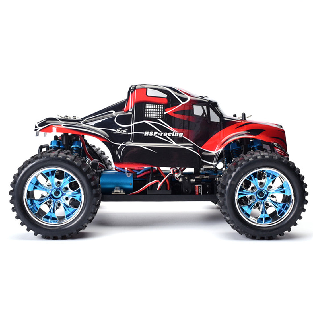HSP 94111PRO 1/10 RC Car 2.4G 4WD Electric Brushless Monster Truck High Speed Vehicle Remote Control Car - RTR Version