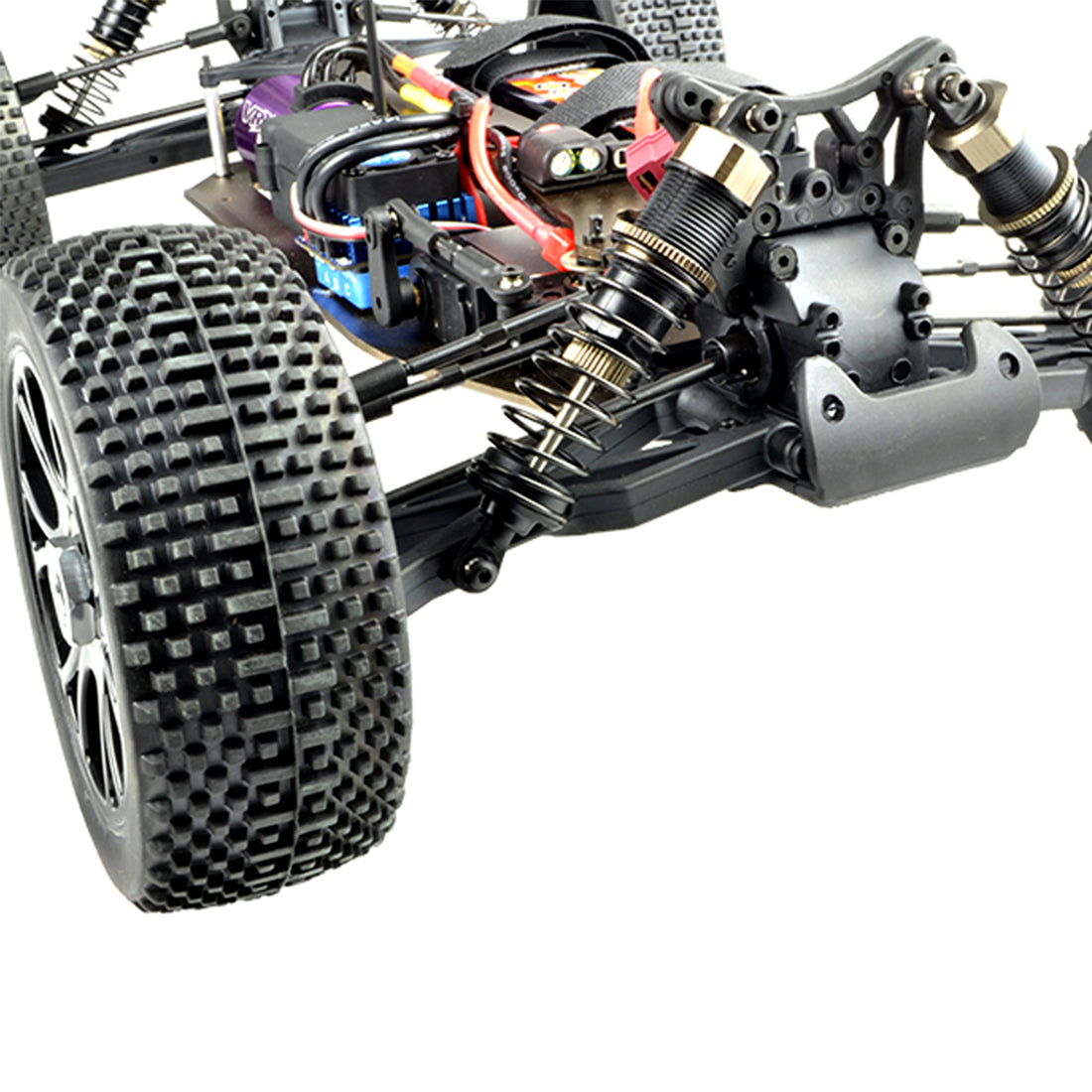 VRX RH816 1/8 Scale 4WD Brushless RTR Off-road Buggy High Speed 2.4GHz RC Car (with 60A ESC, 3650 Motor) - R0236 Yellow Blue