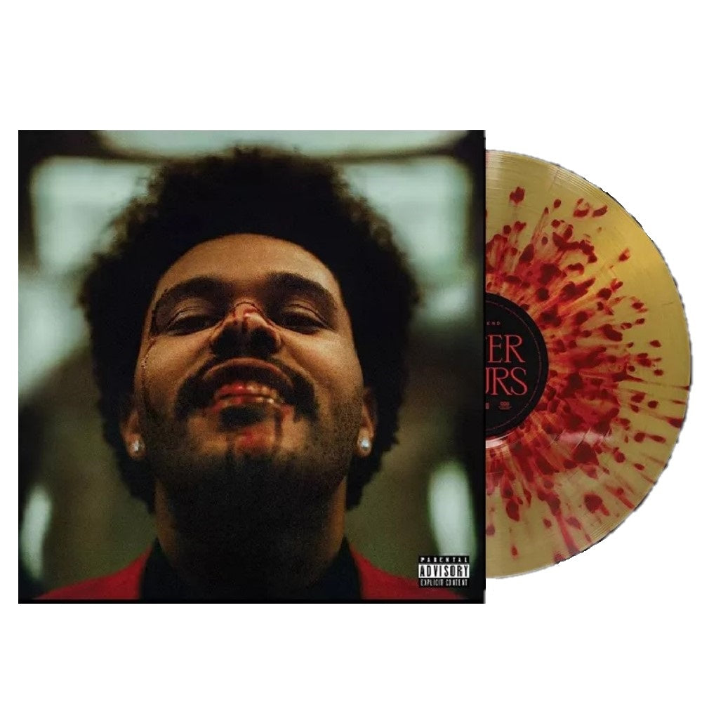 The Weeknd - After Hours Exclusive Limited Edition Gold & Red Splatter Vinyl LP Record